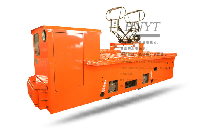 CJY7/6GB电机车,矿用7吨架线式电机车